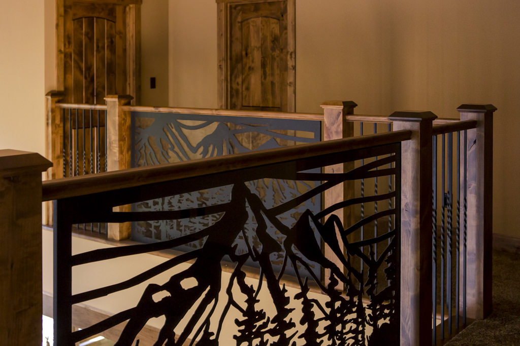 Elk River Mountain Homes, custom home on the river.