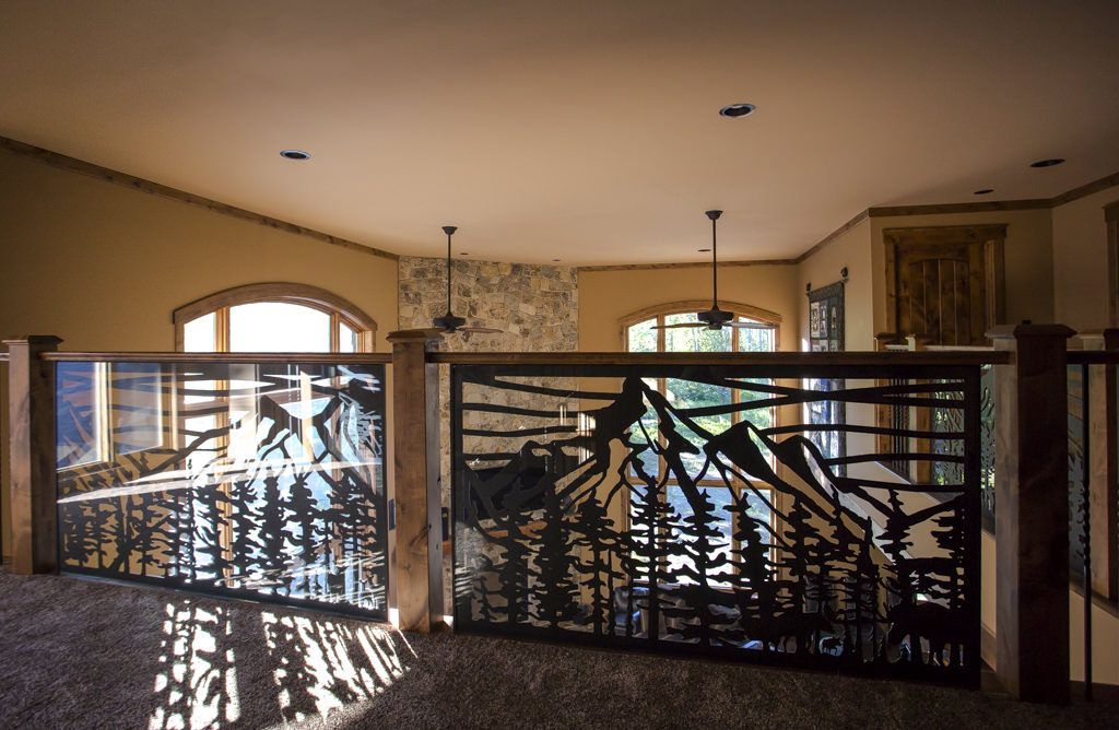 Elk River Mountain Homes, custom home on the river.